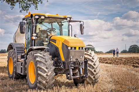 "Big Yellow Tractor" by JEZ22 | Redbubble