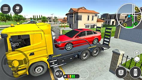 Tow Truck Vehicle Delivery - Drive Simulator 2 Game - Android Gameplay - YouTube