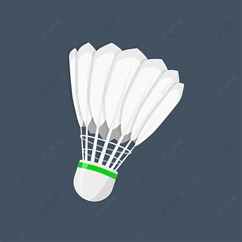 Shuttlecock PNG Transparent, Shuttlecock Png Vector Illustration Clip Art Image, Racket Vector ...