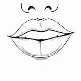 6 Best Lip Coloring Pages Free Printable PDFs sketch template