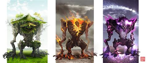 Lee Teng Chew - Elementals Golem