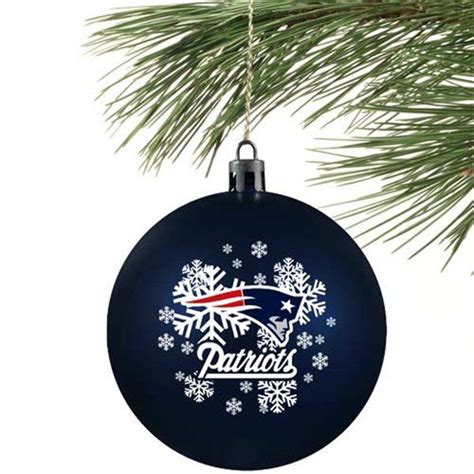 New England Patriots Christmas Ornament