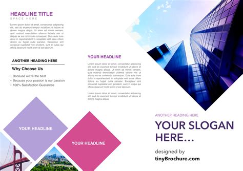 Tri Fold Brochure On Google Docs | Travel brochure template, Brochure ...