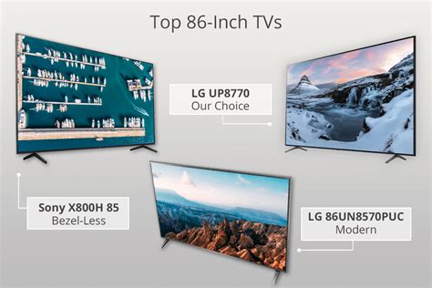 5 Best 86 Inch TVs in 2024: New Models & Current Prices