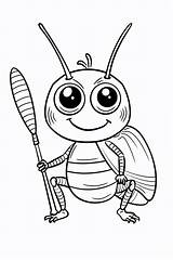 Cricket Coloring Pages  ColoringDraftcom sketch template