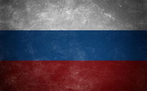 Download wallpapers Flag of Russia, wall texture, national symbol, Russian Federation, art ...