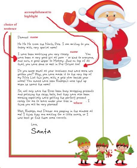 Secret santa letter examples | City Of