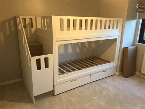 Bunk Bed With Stairs With Storage Drawers. Comes with a 10 | Etsy