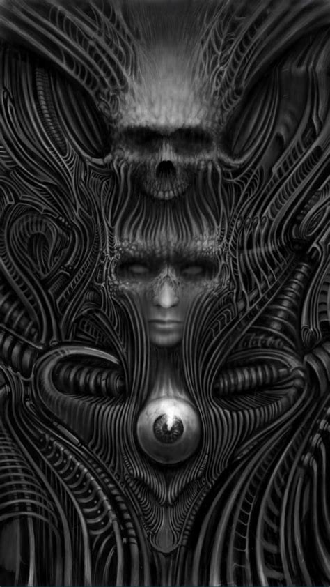 Giger art, Hr giger art, Bizarre art