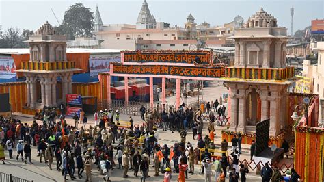 Ayodhya Ram Temple: Original Ram Lalla idol to be placed in front of ...