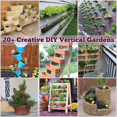 20+ Creative DIY Vertical Gardens For Your Home