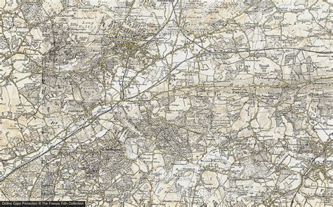 Old Maps of Pilgrims' Way, Surrey - Francis Frith