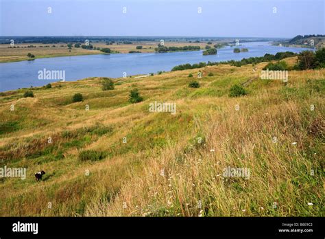 Oka river, Konstantinovo, Ryazan region, Russia Stock Photo - Alamy