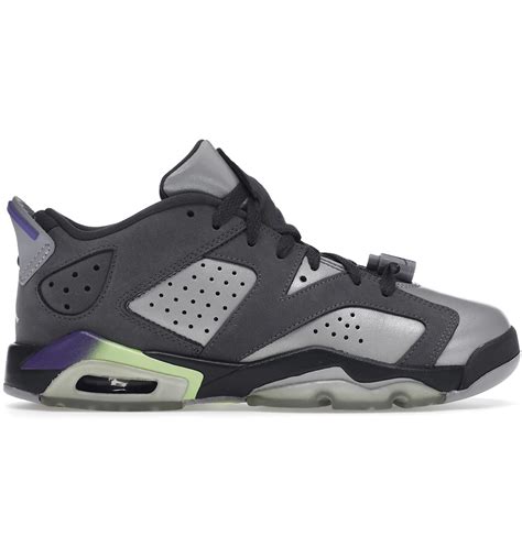 Jordan 6 Retro Low Dark Grey (GS) - 768878-008 - FR