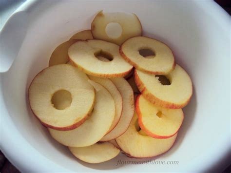 Apple Chips with Caramel Dip Recipe - Flour Me With Love