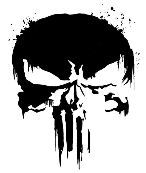 FILLER :: Black Punisher skull / Fade To black by Justicewolf337 on DeviantArt