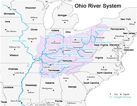 Map Of Ohio River Valley French And Indian War | Maps Of Ohio