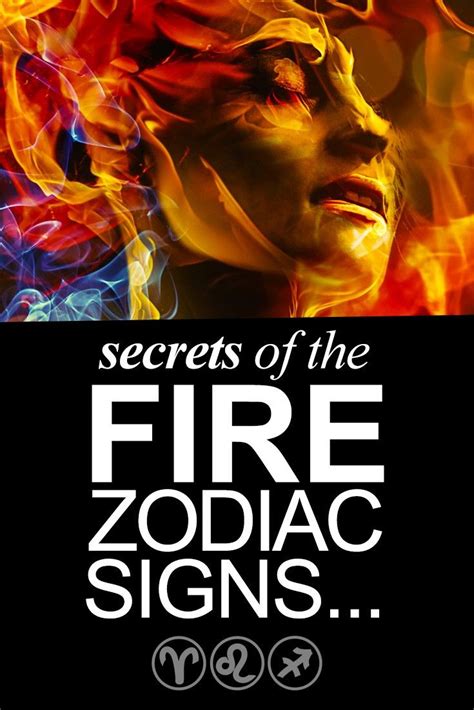 7 Revealing Traits Of The FIRE Zodiac Signs... ★ | Fire zodiac, Fire ...