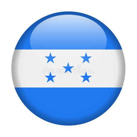 Icono Plano Redondo Del Vector De La Bandera De Honduras Stock De | Porn Sex Picture