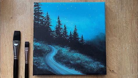 Beginner Acrylic Landscape Paintings