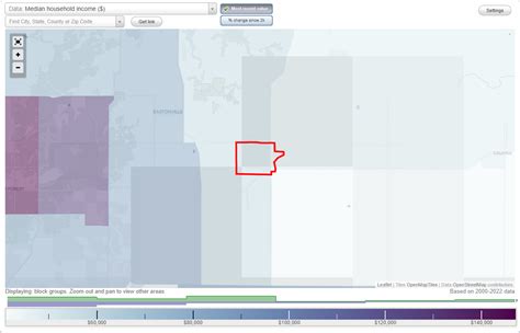 Peyton, Colorado (CO) income map, earnings map, and wages data