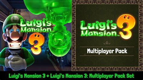 Luigi's Mansion™ 3 + Multiplayer Pack Set pour Nintendo Switch - Site ...