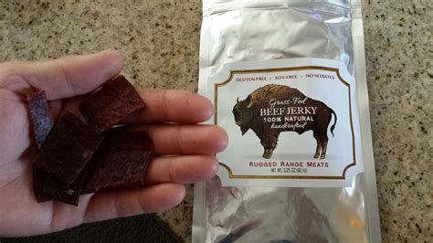 GRASS-FED BEEF JERKY 100% Natural #grassfedbeefjerkyallnatural