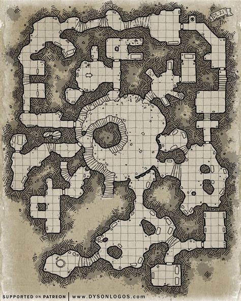 Twilight Descent | Map, Fantasy map, Dungeon maps