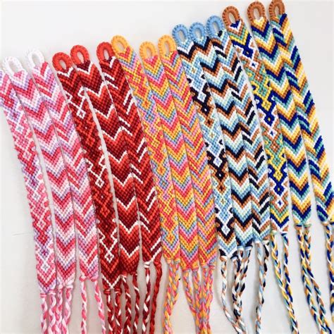 Candy colours for these friendship bracelets | Diy bracelets patterns ...