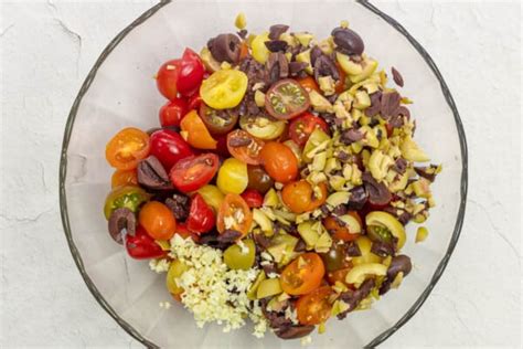 Simple Cherry Tomato Salad | The Mediterranean Dish