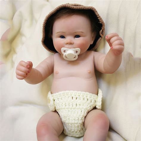 50cm Doll Reborn Soft Touch With Clothes Full Silicone Body Kawaii ...