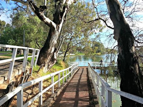 Mildura Wharf in Victoria, Australia