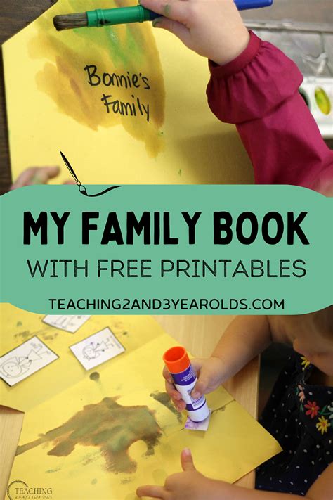 How to Create a Simple Preschool Family Theme Book