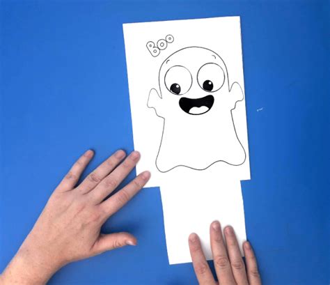 Ghost With Moving Eyes Craft – 10 Minutes of Quality Time