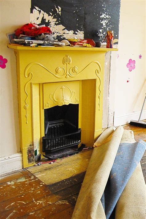 How To Restore A Period Fireplace Cast Iron Fireplace Bedroom, Fireplace Surround Diy, Empty ...