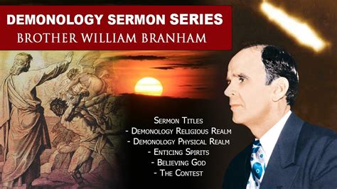 Demonology (Read Along) Sermon Series - William Branham - thejesusculture