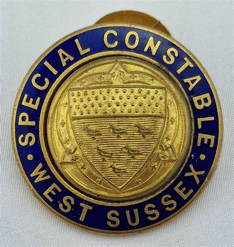 West Sussex Special Constable Badge | Time Militaria