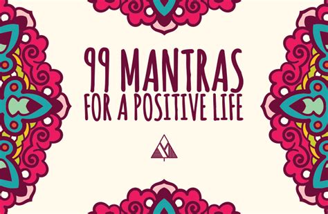 99 Mantra Examples for a Happier You - The Little Pine