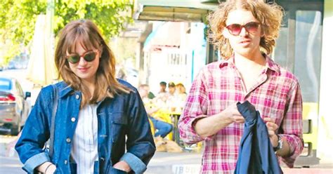 Dakota Johnson and her brother Alexander Bauer out and about on January 19th, 2015. | Fifty ...