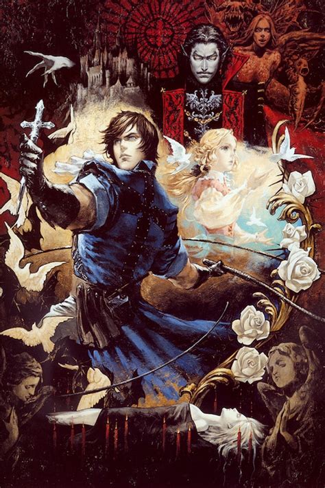 Hot Anime Castlevania Posters Retro Kraft Paper Poster Wall Art ...