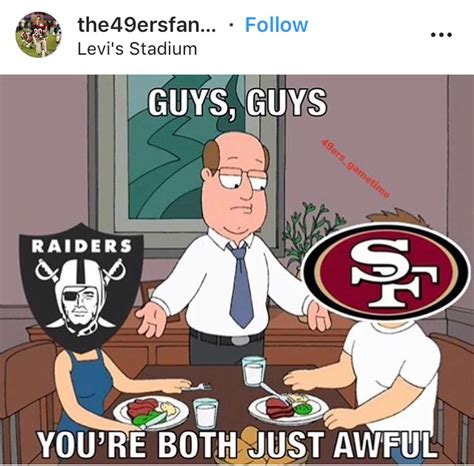 Memes mock 49ers, Raiders ineptitude