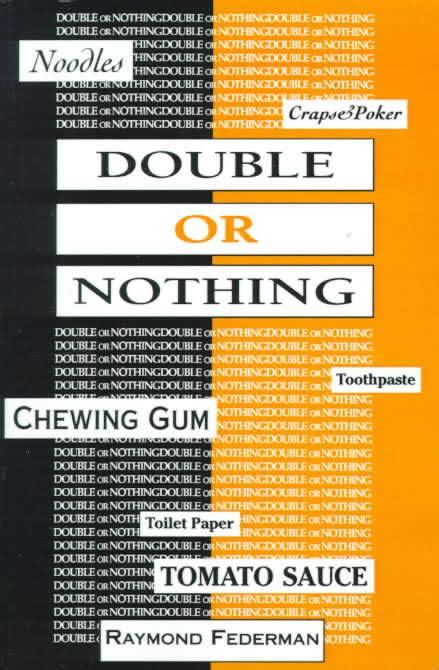 Double or Nothing (Federman novel) - Alchetron, the free social encyclopedia