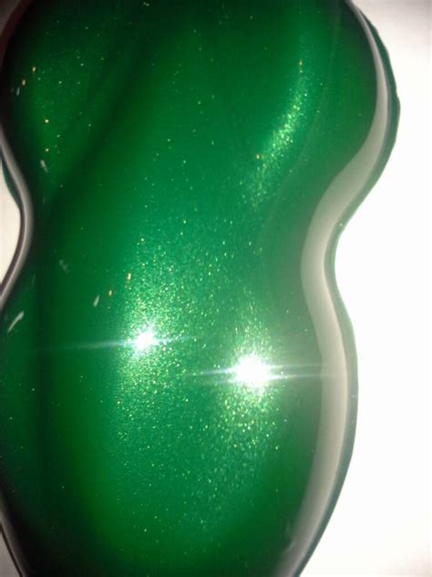 #1629 High Gloss Jade Green Metallic Gallon Paint Kit