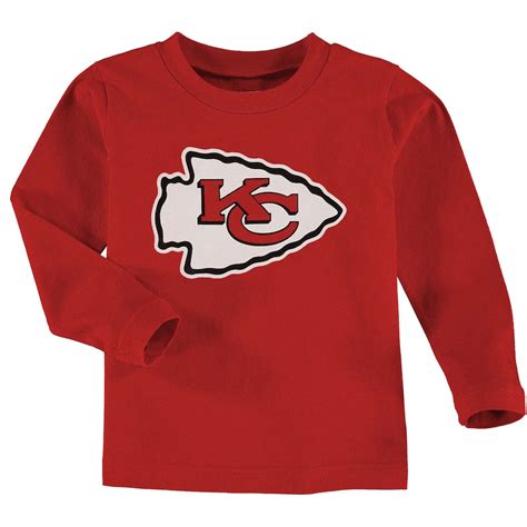 Kansas City Chiefs Toddler Team Logo Long Sleeve T-Shirt - Red