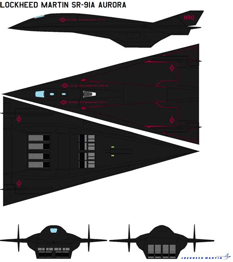 Lockheed Martin SR-91A Aurora by bagera3005.deviantart.com Aurora ...