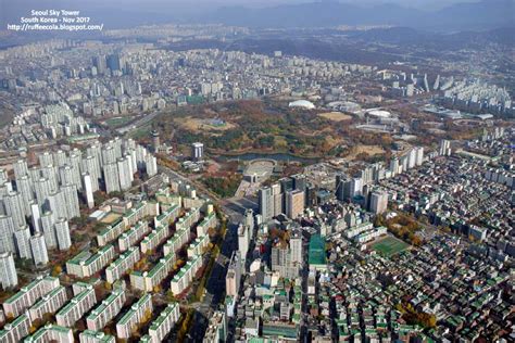 travel tales: South Korea: View from Seoul Sky Tower