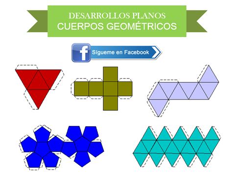 Material de apoyo para trabajar con Desarrollos Planos y Cuerpos ...