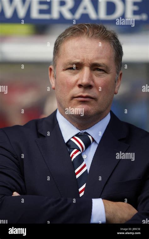 ALLY MCCOIST GLASGOW RANGERS FC MANAGER GLASGOW RANGERS FC MANAGER IBROX GLASGOW SCOTLAND 23 ...