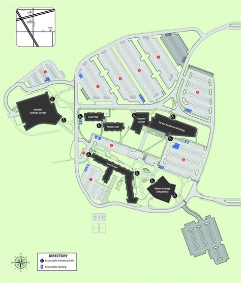 Midland College Campus Map