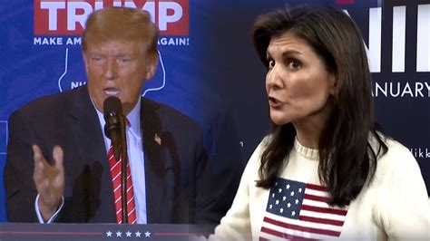 Nikki Haley says Donald Trump 'not as sharp' after Nancy Pelosi gaffe